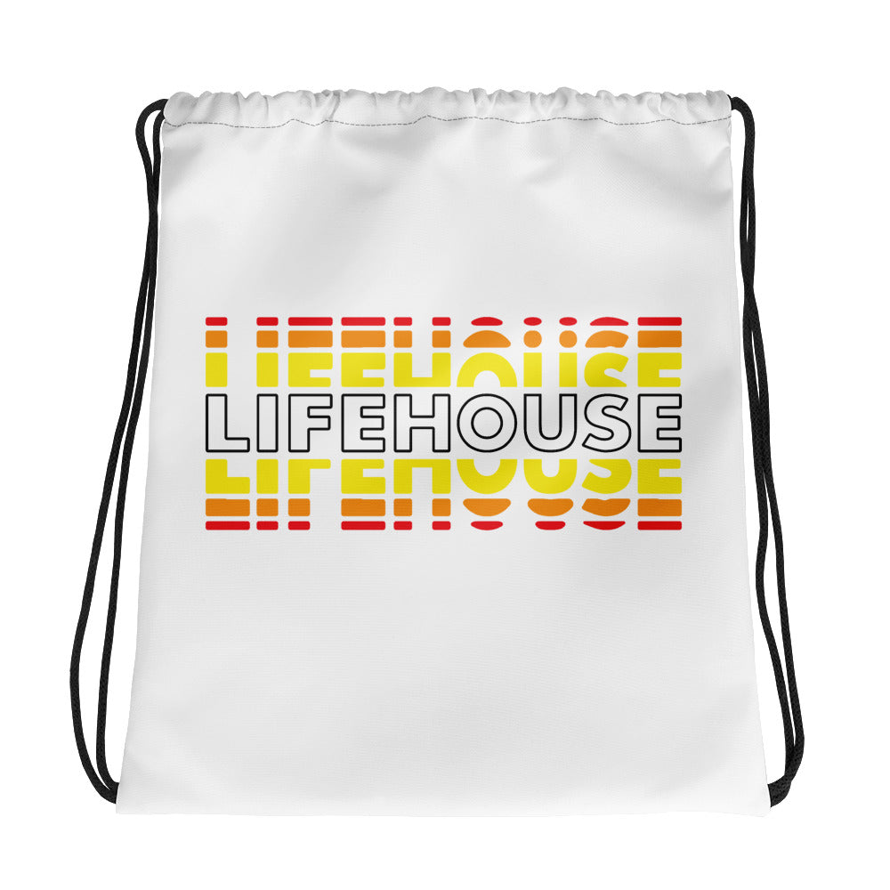 Lifehouse Fade Drawstring Bag