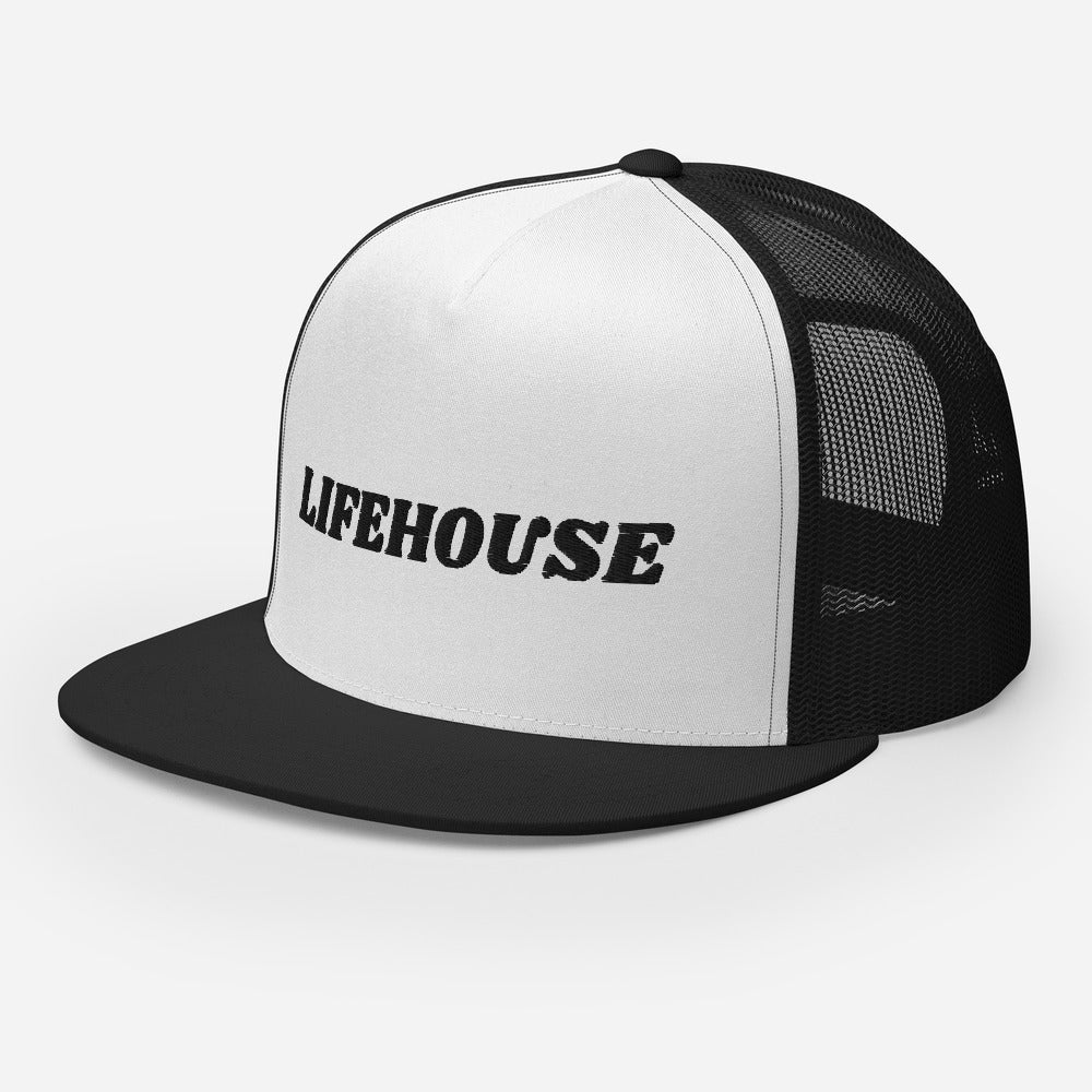 Lifehouse Logo Trucker Hat Black