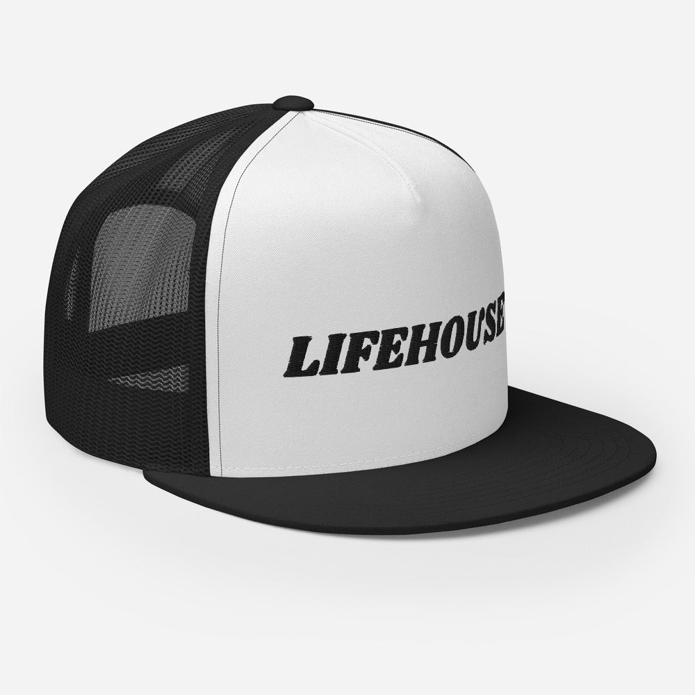 Lifehouse Logo Trucker Hat Black