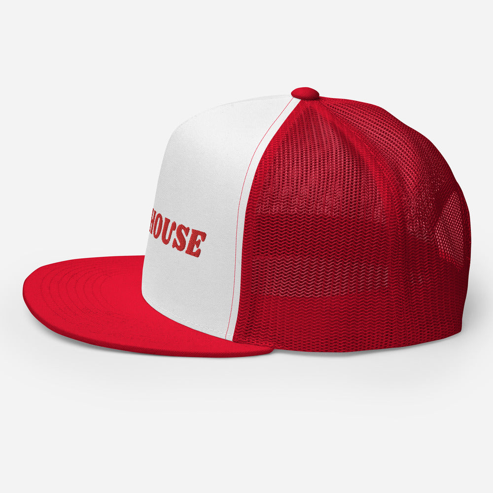 Lifehouse Logo Trucker Hat Red