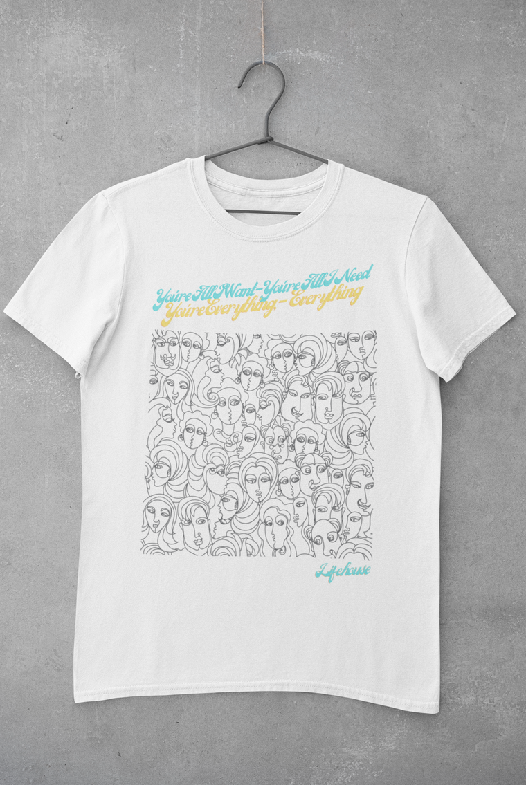Faces In The Crowd 'Everything' Lyric Tee